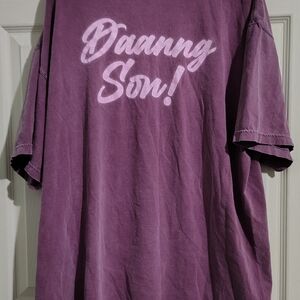 Purple Graphic T-Shirt